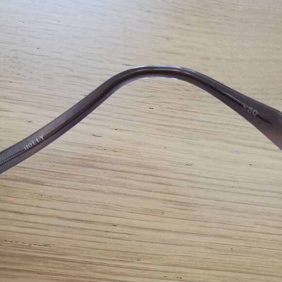 Vintage 70s Gray Round Oversized Eyeglasses - Picture 8 of 8